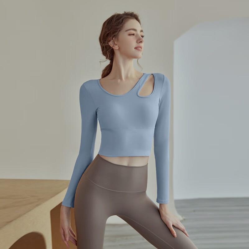 OEING Women s Long Sleeve Sports Fitness T-Shirt M