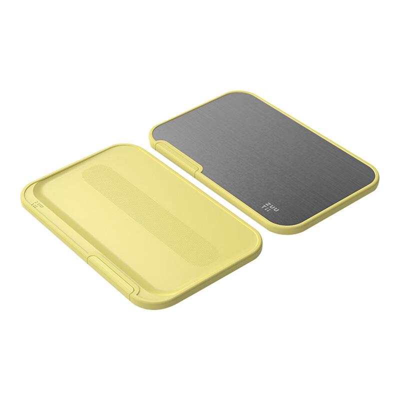 Zuutii Dual-Sided Stainless Steel Chopping Board
