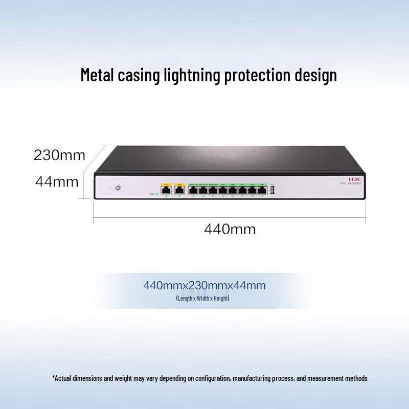 H3C ER3208G3-X Enterprise Multi-WAN Gigabit Router