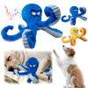 Octopus Squeaky Chew Toy Soft Stuffed Animal Stuffed Pet Toy To Keep Them Busy Pet Supplies for Small Medium Large Breed