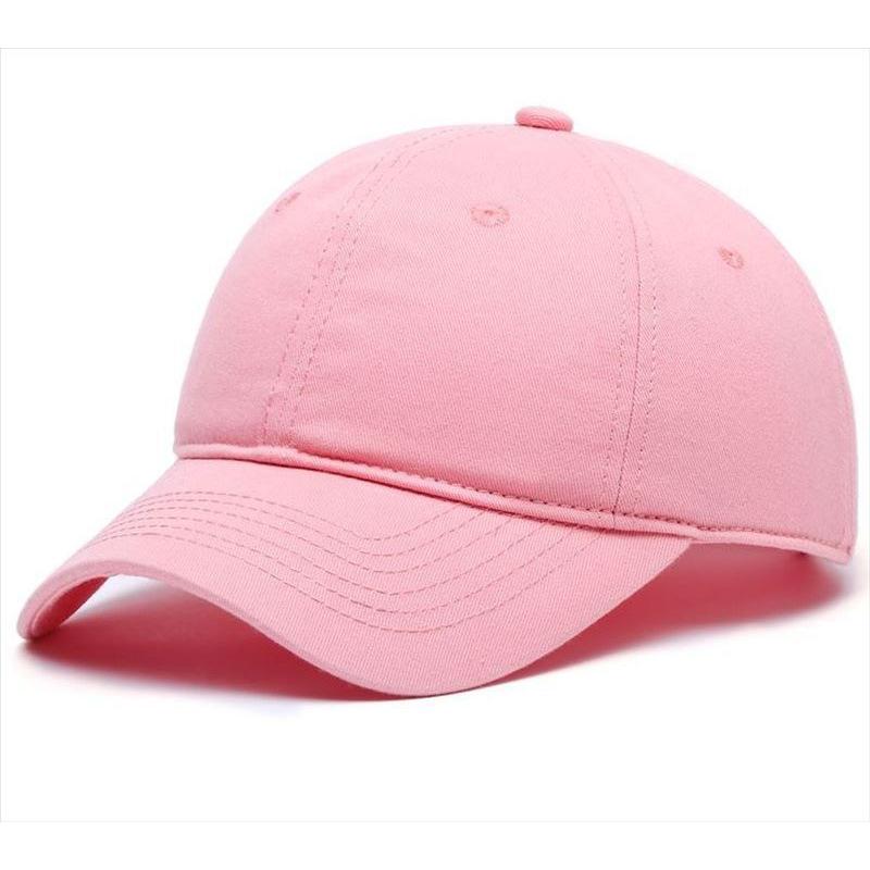 Solid Color No Decoration Baseball Cap Big Head Circumference Cotton Cap Four Seasons Wear Men's Hat Couple Women's Hat Trend Hat