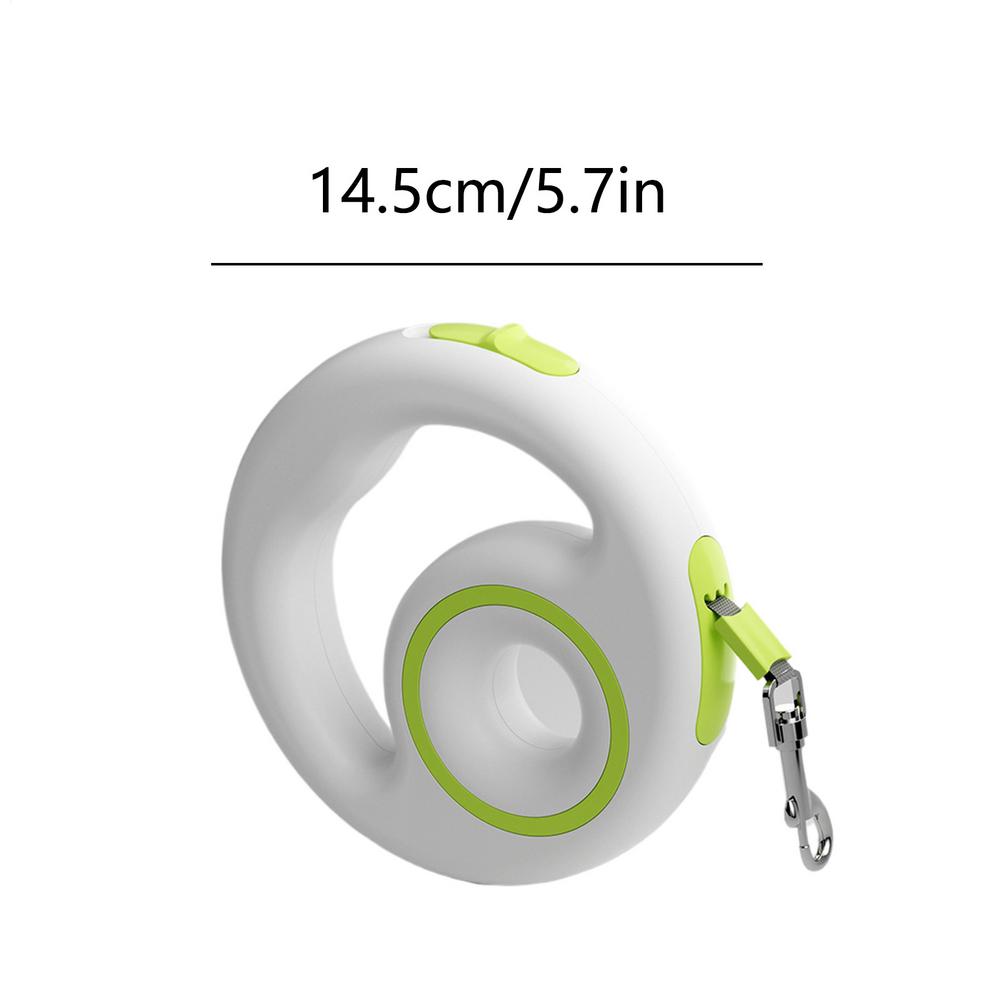 Поводок для щенка Автоматический выдвижной шнур для дрессировки собаки Портативный Нескользящий веревка для выгула кошки Амортизирующий Легкий Питомец темно-синий