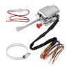 12V Universal Street Hot Rod Chrome Turn Signal Switch Heavy Duty Vintage Car Truck Street Rod Dunes Buggies Sand Rail