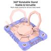 3in1 Shockproof Case IPad 7/8/9th Gen 10.2 Inch 360 Rotation Stand Hand Strap PCSilicone Cover