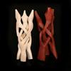 Vintage Wooden Display Stand Multipurpose Handmade Abalone Shell Holder Decorative Ornament Tripod Stand Home Decor