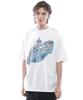 Manastash TEE ESSENTIAL Size RECTN Men's T-Shirt, S, 030, White, 792-4134006