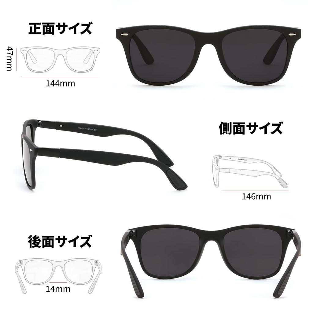 FEISEDY Sunglasses with UV400 TAC Polarized for and B1391 Men's Protection, Lenses, Driving, Fishing, Unisex,