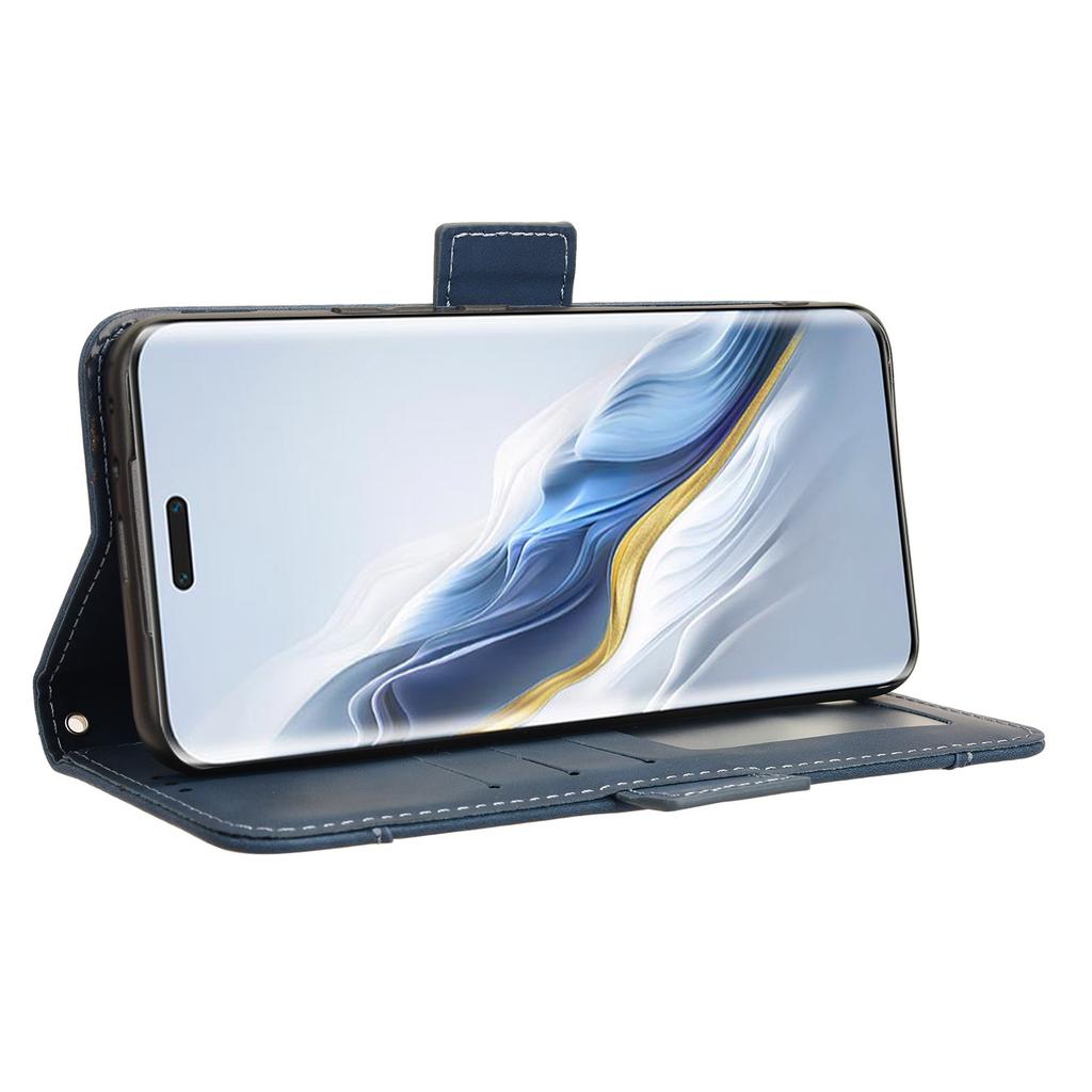 Leather Cover for Honor Magic6 Pro 5G Case Stand Multiple Card Slots Case