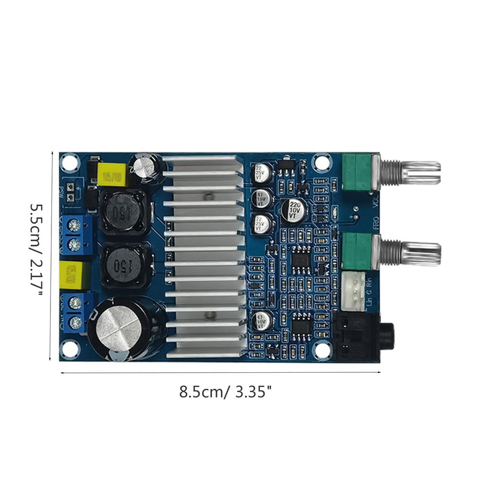 Hocheffizientes TPA3116D2 Digitalverstärkerboard mit Niederfrequenzkanal und weitem Arbeitsspannungsbereich