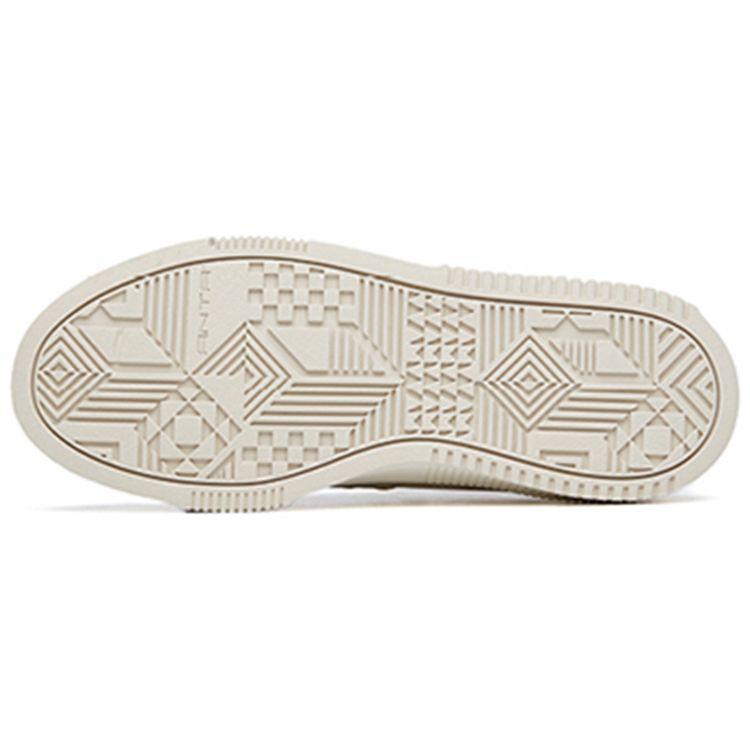 ANTA Casual Skate Shoes Off White Beige Men 922228012-3