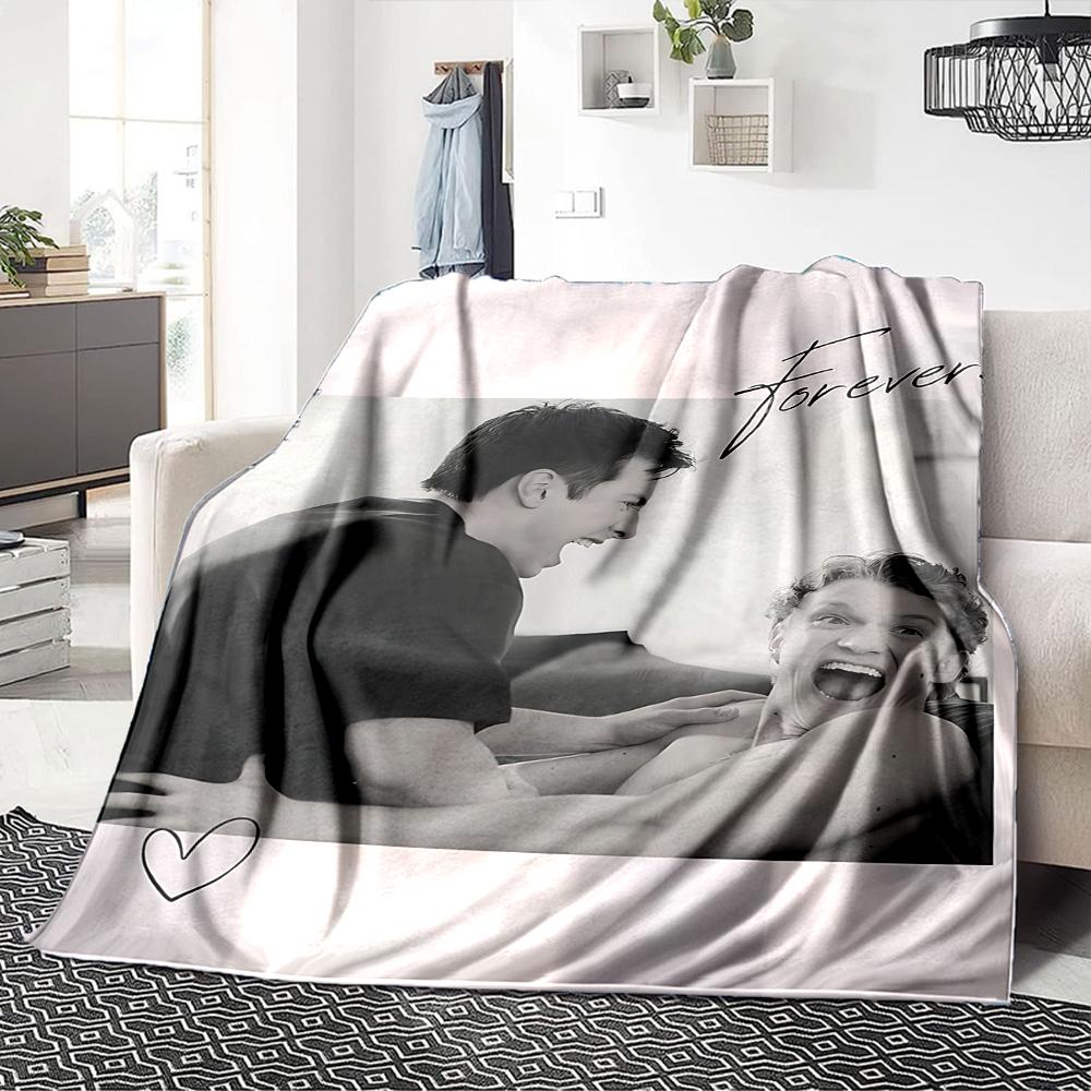 Forever Laughter Friendship Blanket Soft Throw Blanket For Home Bedroom Bed Sofa Travel Office Solid Christmas Blanket
