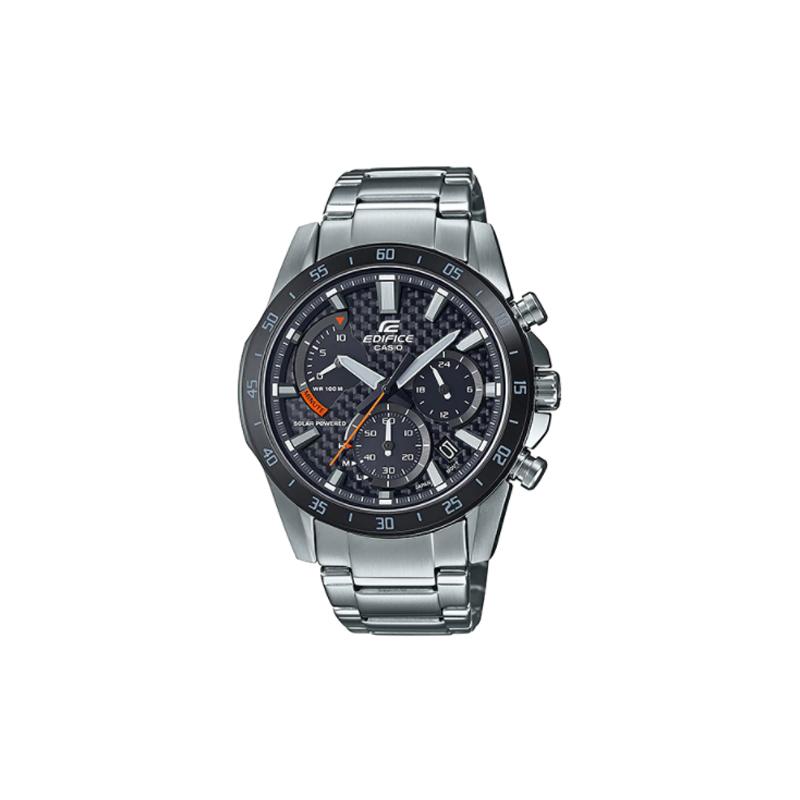 

Casio EDIFICE Waterproof and Shockproof Quartz Movement Stainless Steel Strap Japanese and Korean Watch Men s Watch Black Dial EQS-930DB-1AV чёрный