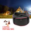 Outdoor Tool Storage Bag Portable Camping Equipment Storage Bag 600D Oxford Cloth Anti-collision for Outdoor Travel Barbecue