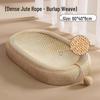 Durable Sisal Cat Scratching Board and Bed - Debris-Free, Scratch-Resistant, Large Claw Sharpener