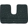 Compatible with AirBuggy Dome 3 and WIZ X, Corner Cushion Twinkle Black (ADJP0003), Made in Japan. Also suitable as a chin rest cushion.