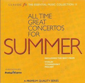 

CD VARIOUS All Time Great Concertos For Summer PREMCD23 Classic FM 1996 UK Classical Used