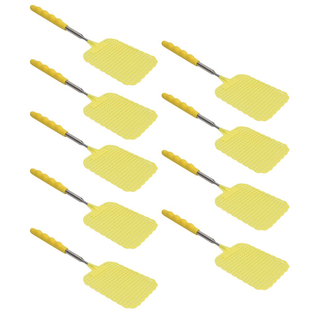 9PCS Retractable Fly Swatter Telescopic Extendable Fly Swatter Prevent Pest Mosquito Tool