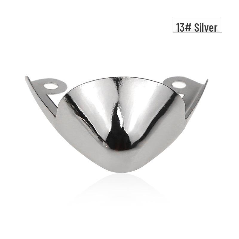 Women's Pointed Toe High Heel Protector - Leather Anti-Kick Decorative Cover with Metal Cap for Shoe Protection.