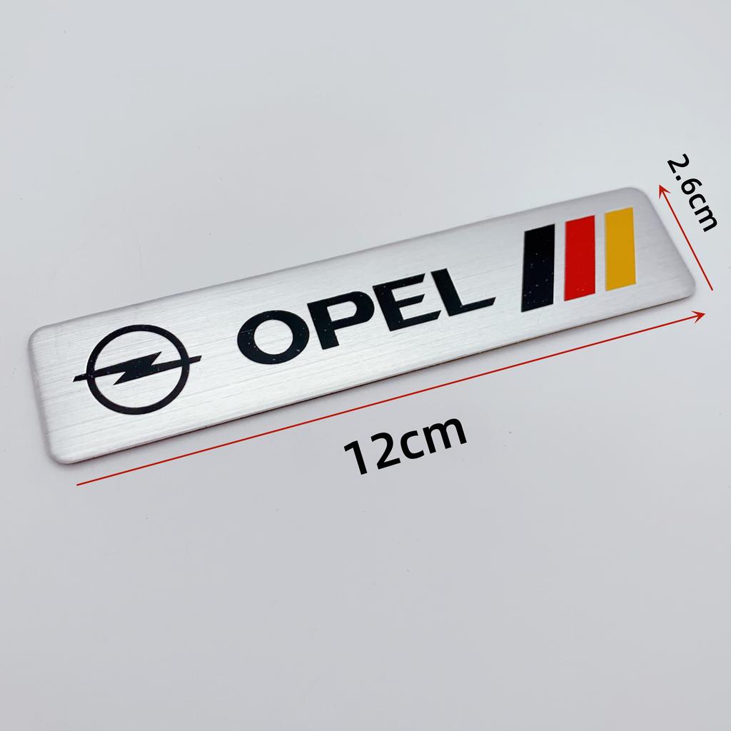 Emblème de Badge de Style de Coffre en Aluminium 3D pour Opel Astra H G J Insignia Mokka Zafira Corsa Vectra C D Accessoires de Carrosserie