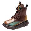 Women's Boots Retro Casual Thermal Laceup Shoes Fashion Breathable Thicksoled women's boots Boots for Women Boots Fashion