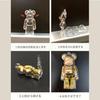 Bearbrick-compatible protective case keychain 2026 model - chain transparent portable dirt-resistant dustproof easy carry loss prevention drop scratch