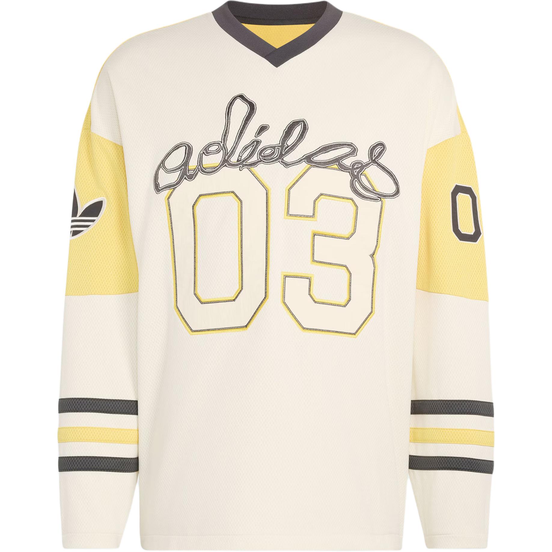 Adidas Originals Hockey Long Sleeve T-Shirt Men Tops KU9188 M