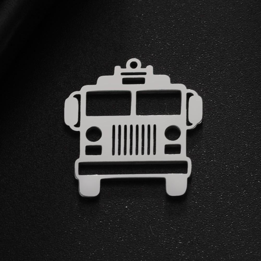 Teamer 5pcs Fashion Charms for Jewelry Making Stainless Steel Charm Pendant DIY Bracelets Necklace Jewelry Accessories Wholesale
