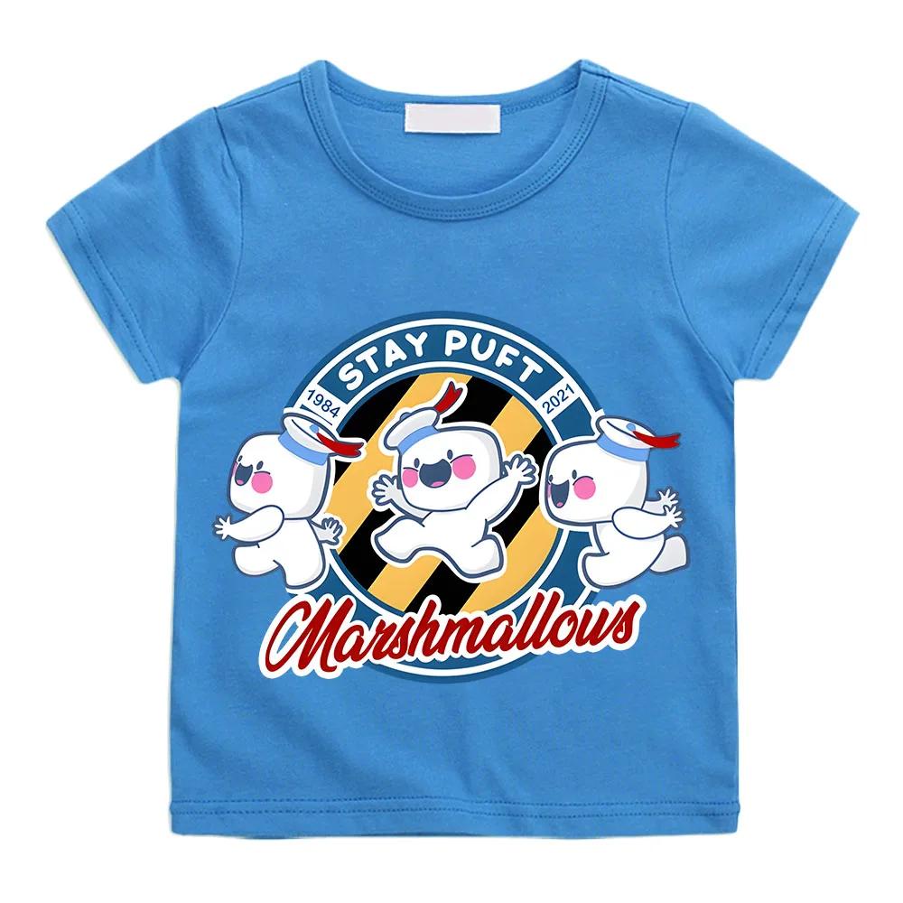Ghostbusters Childrens Tshirt Print T Shirt for Kids 100 Cottton Short Sleeve GirlsBoys Clothes Cute Summer Tops Tee Cartoon