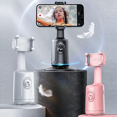 Smart 360°Auto Face Tracking Phone Holder Anti-shake Selfie Stick Gimbal Stabilizer Adjustable Lens Stable Photography Streaming