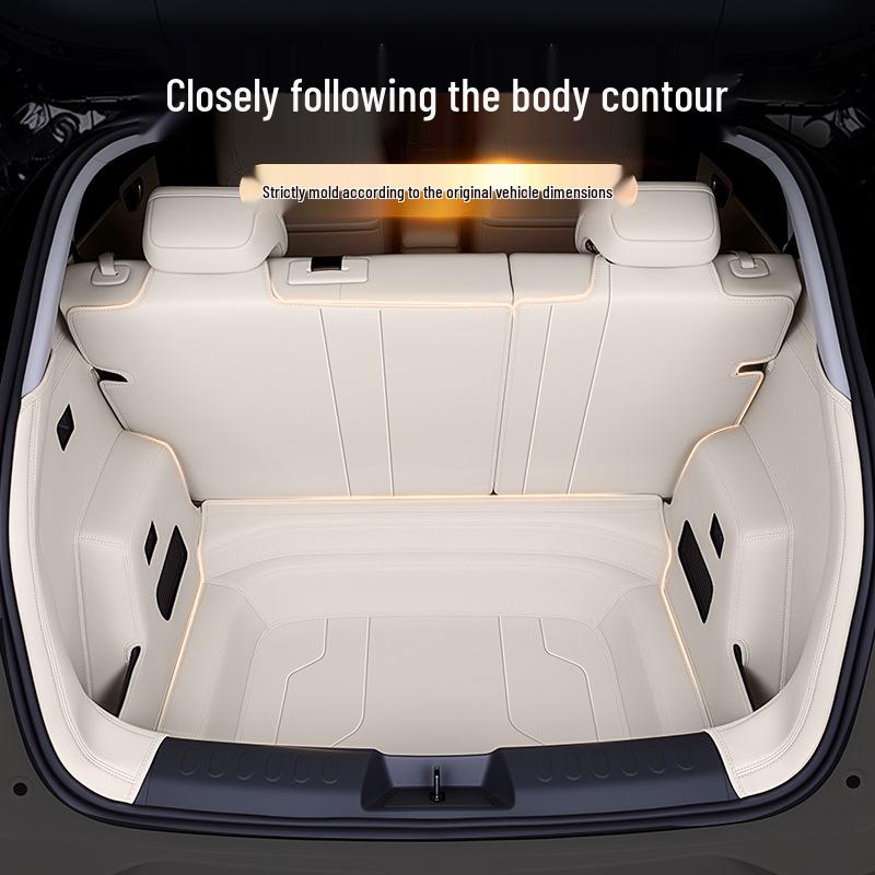 Full Coverage Trunk Mat for Wuling Bingo S: Interior Car Accessory for 25 Models