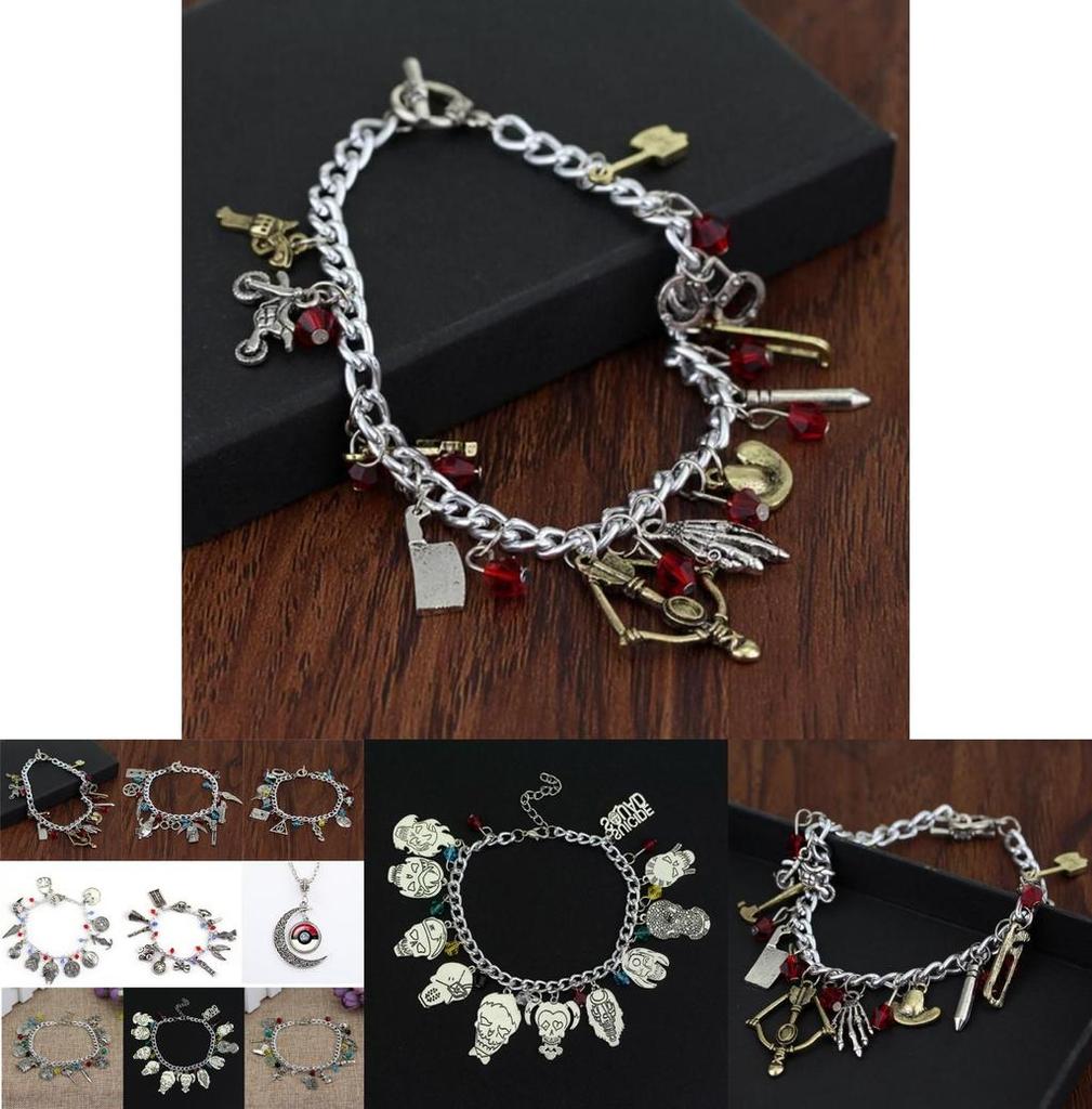 Suicide Squad Walking Dead Supernatural Doctor Who Bracelet With Alloy Material For Collectors