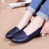 Premium Quality Springtime Fall Women Flats Stylish Genuine Leather Flat Shoes Woman Soft Daily Loafer Shoes Women Shoes