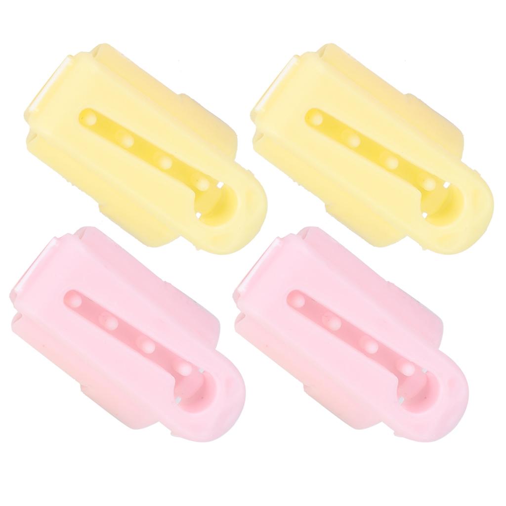 4Pcs Knitting Thimble Finger Guide Splitter for DIY Fun Sweater Wool Sewing Accessories