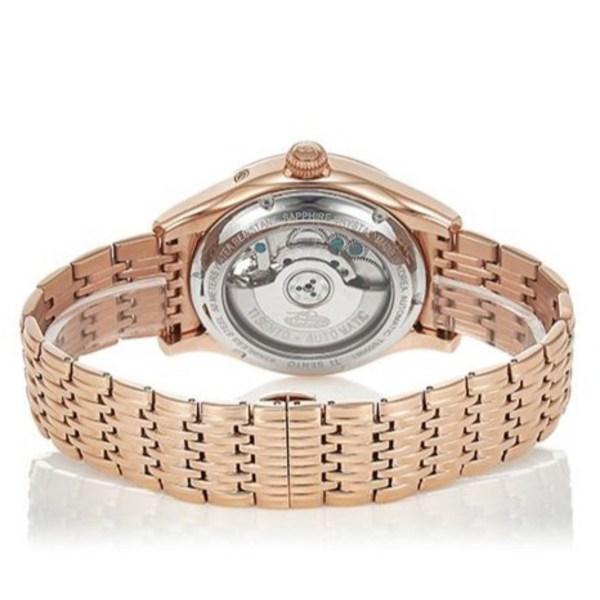 [Ticento]Men's Retrograde Automatic Metal Watch TS50091 + Shopping Bag, Korean Luxury Watches