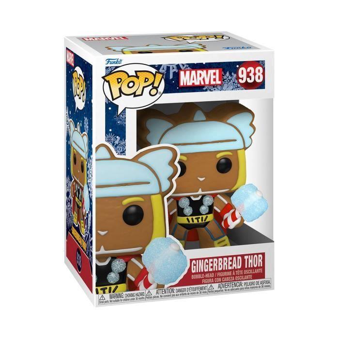 Figurine funko pop! marvel : holiday - thor