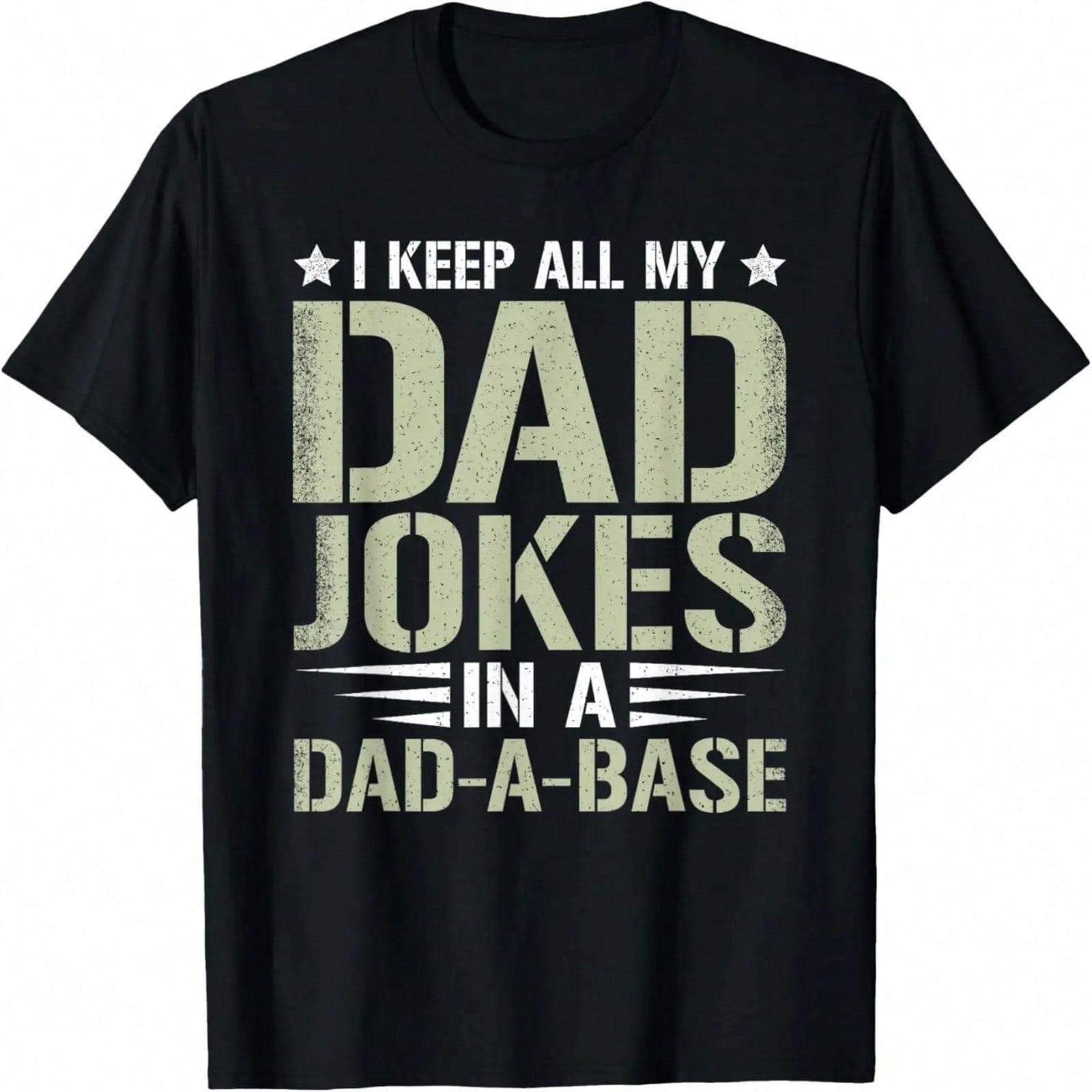 Funny Dad Saying Graphic Vintage Dad Jokes Dad-A-Base T-Shirt S разноцветный