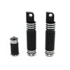 Motorcycle Parts Black Foot Rest Pedal Footpeg Pedal Shifter Kit For Sportster 883 1200 Touring Dyna & Softail