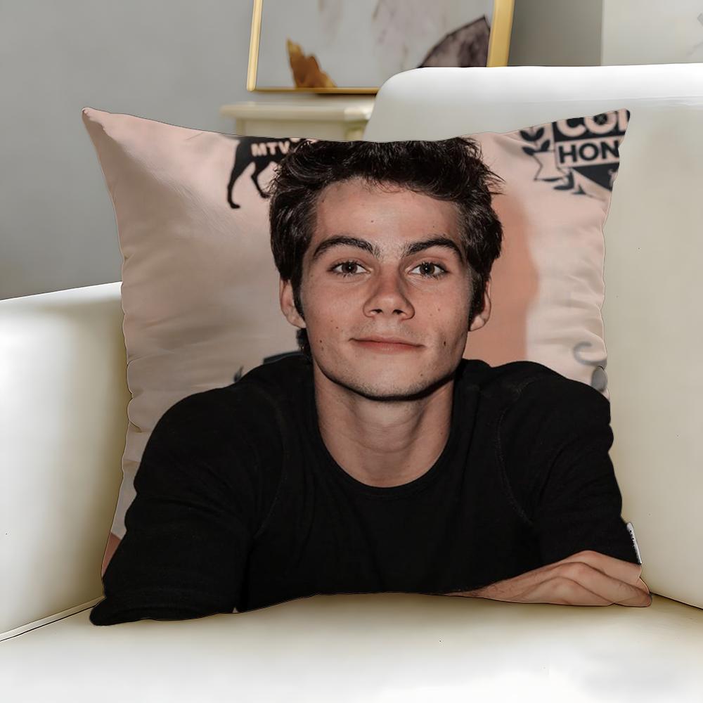 Beliebter Schauspieler Dylan O'Brien Kissenbezug Weich & Leicht zu Waschen – Vielseitig für Sofa, Bett, Reise und Büro