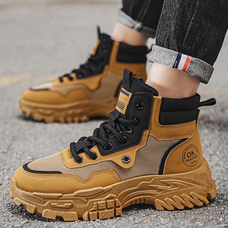 Martin boots autumn and winter new high-top shoes platform sports shoes casual short boots 39