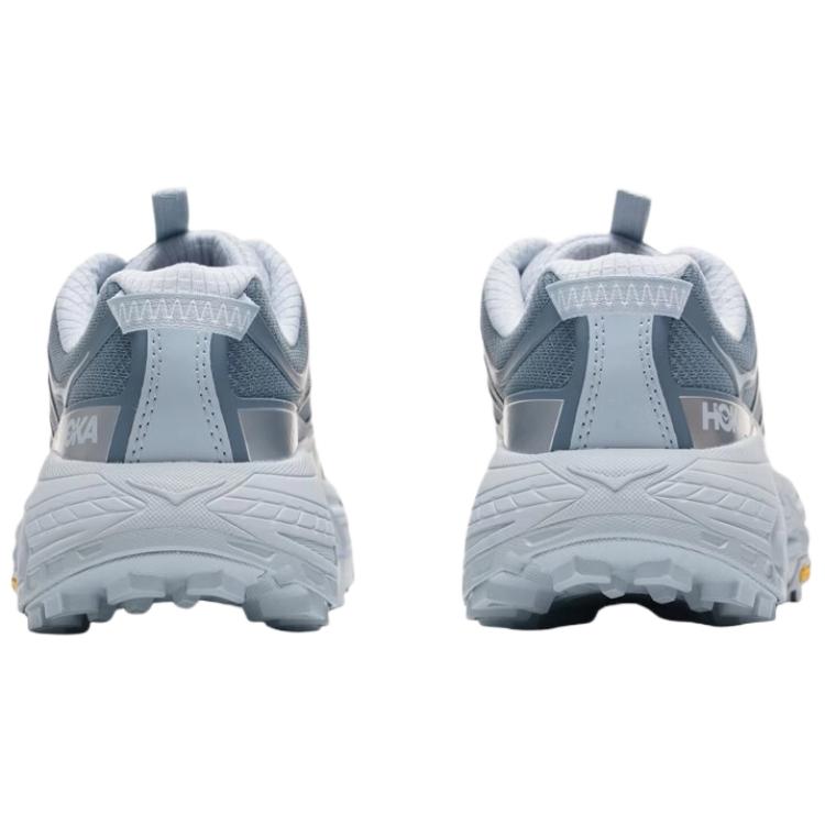 HOKA ONE ONE Mafate Three 2 Trail Running Shoes Unisex Gray Blue 1141572-WSHD