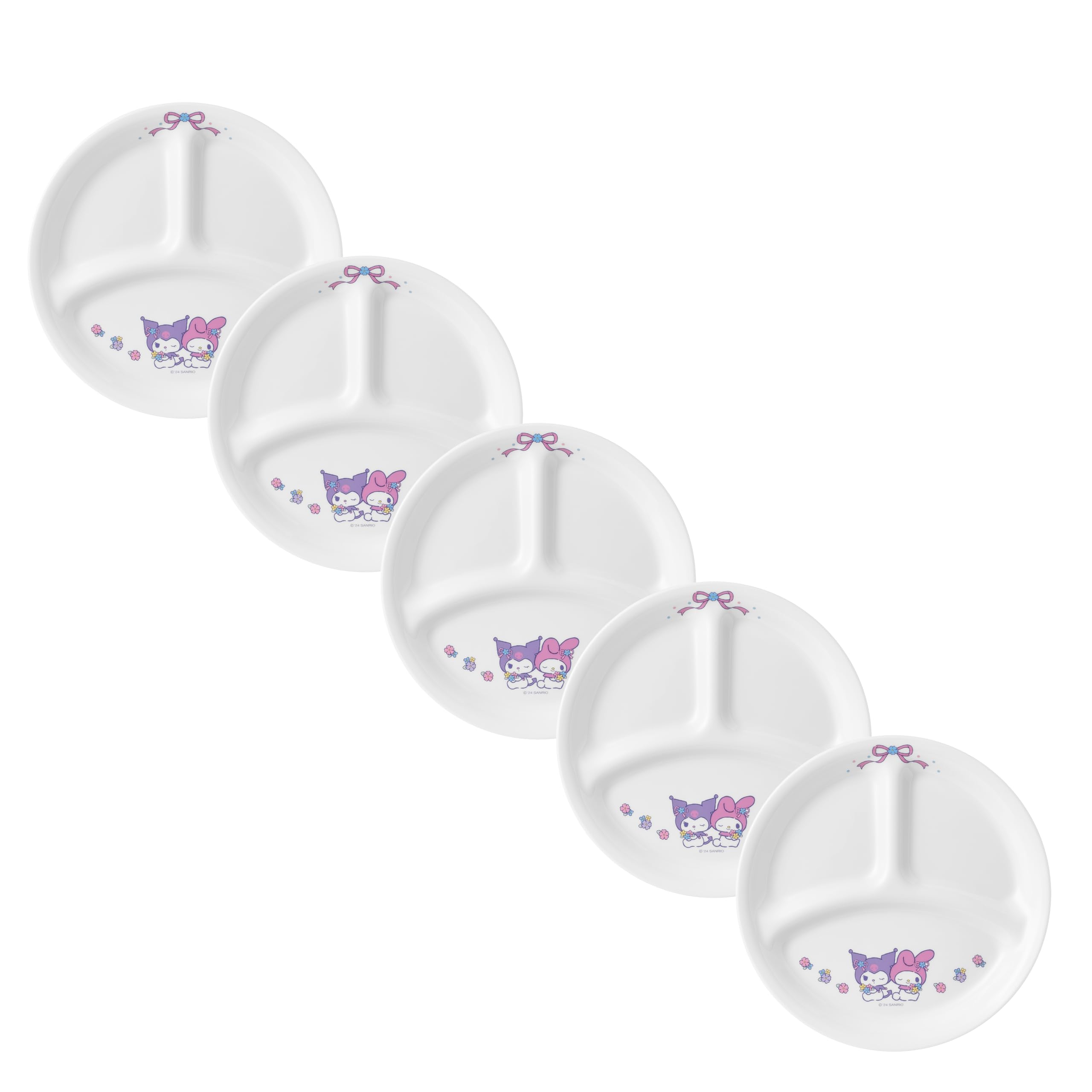 

PEARL METAL CORELLE outer microwave oven dishwasher My Melody small lunch set of Plates, 21.5cm diameter, shatter-resistant, lightweight, safe, safe,