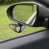 3 In 1 360 Degree Rotation Three Sided Blind Spot Mirror Reversing Car Blind Spot Convex Mirror Right / Left Universal Mirror