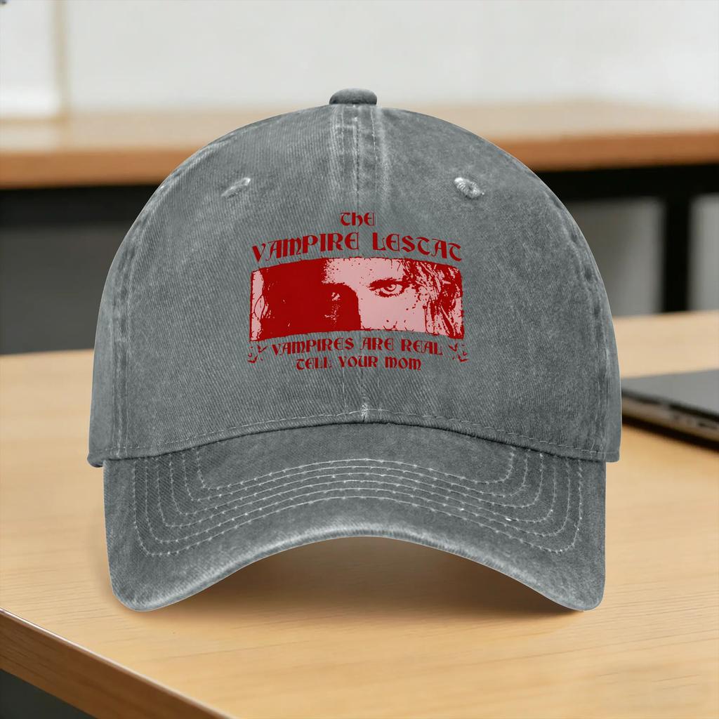 The Vampire Lestat Casual Baseball Cap Running Hippie Trucker Hat Summer Adjustable Unisex Unisex Design Snapback Cap