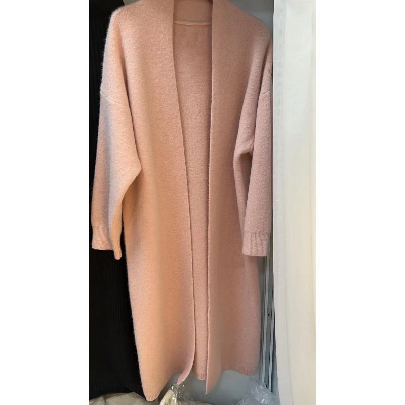 

Ленивый ветер средней длины и длинный кардиган вязаный свитер куртка женский свободный осенне-зимний ретро вязаный кардиган пальто женское one size fits all