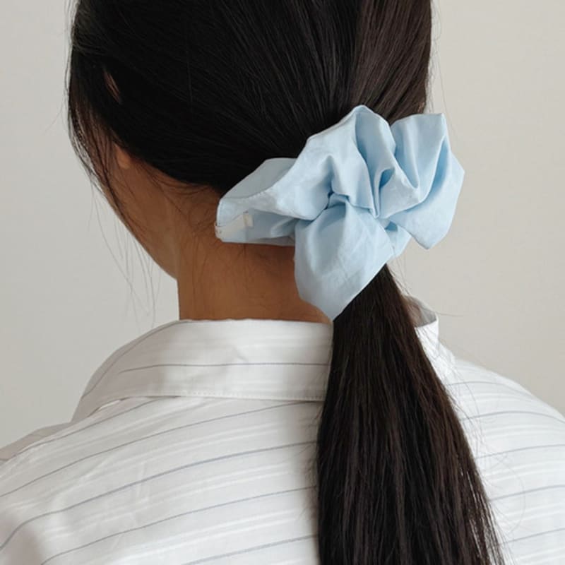 

весло Винтажная рубашка Скранчи [Небо] Sky