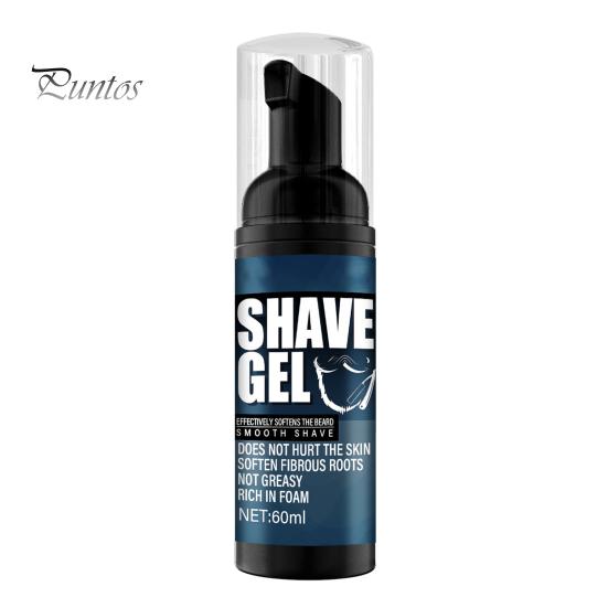 Shave Cleaner 60ml Foam Shaving Cream Rich In Soften Beard Remover Men Soap Supplies