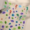 Shiny Shell Light Laser Sea Shell Cosnch Starfish Star Adhesive Nail Art Stickers Manicure Fantastic Marine Life Nail Decals