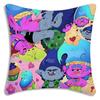 Pillow Covers Trolls Cartoon Cartoon Sofa Decorative Home Doublesided Printing Short Plush Cute Cushion Cover