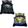 Custom Digital Print 90gsm Nordic Style Three Piece Bedding Set With Pillow Cases And Duvet Cover
