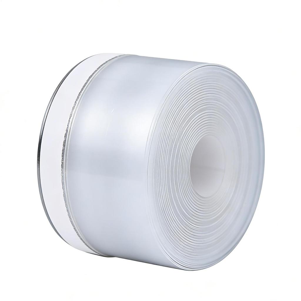 Door Weather Sealing Heavy Duty Self-Adhesive Silicone Tape Shower Doors Insulation Strip For Home Dorm Office Apartment Bedroom